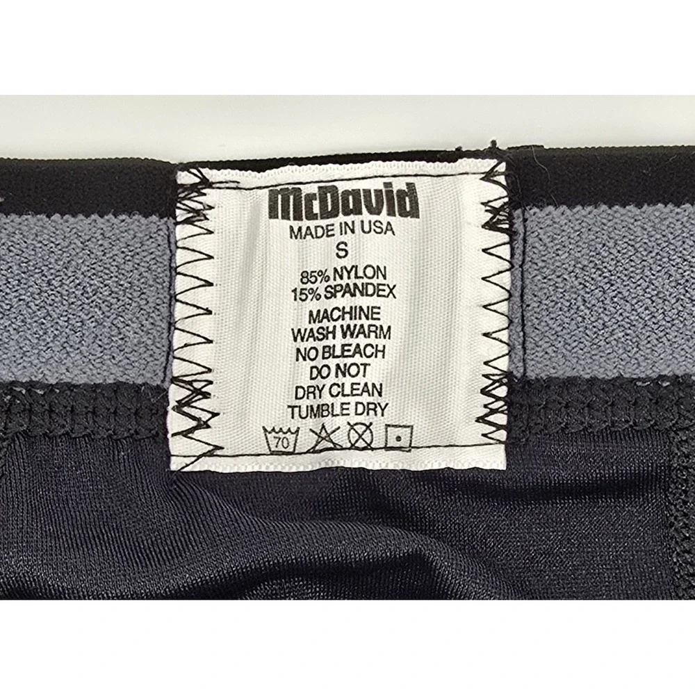 McDAVID Mens Sz S Athletic Football Base Layer Padded Brief Hydra Vent‎ Comfort